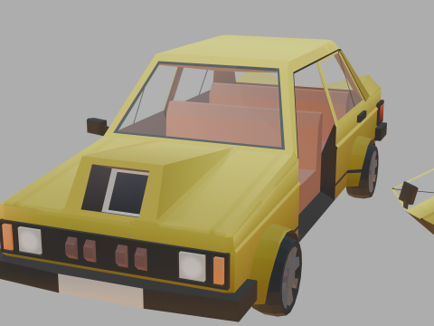 Stylized lowpoly vehicle pack - L-poly 3Dモデル