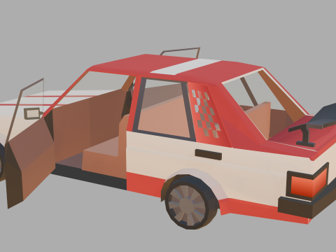 Stylized lowpoly vehicle pack - L-poly 3Dモデル
