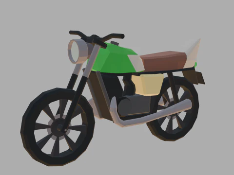 Stylized lowpoly vehicle pack - L-poly 3D Model