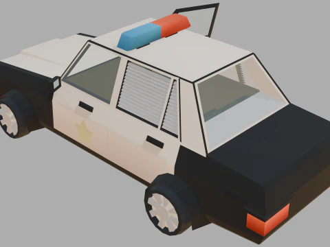 Stylized lowpoly vehicle pack - L-poly 3D Model