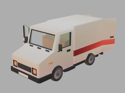 Stylized lowpoly vehicle pack - L-poly 3Dモデル