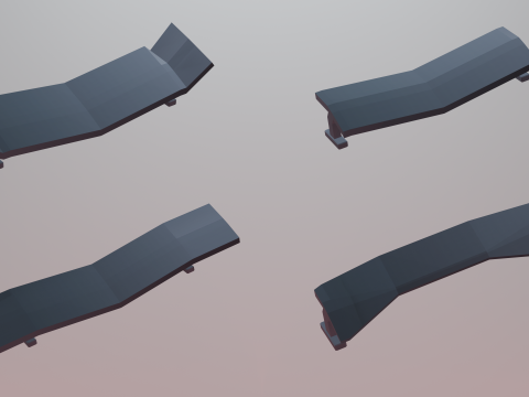 Low poly car model with various modifications Model 3D