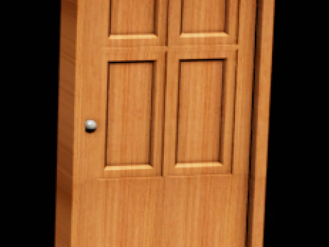 WOOD DOOR 3D Model