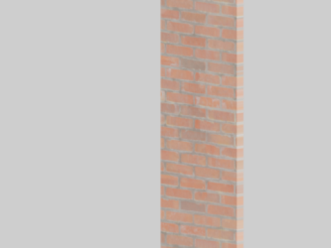 Brick decor 3D 模型