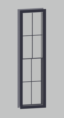 Black windows 3D Model .c4d .max .obj .3ds .fbx .stl .blend 