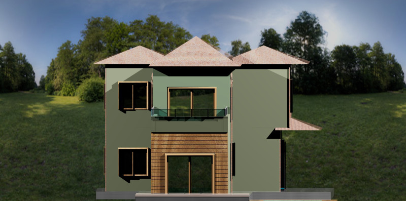 Villa Classc 3D मॉडल .c4d .max .obj .3ds .fbx .stl .blend 