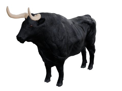 Bull 3d 3D Model