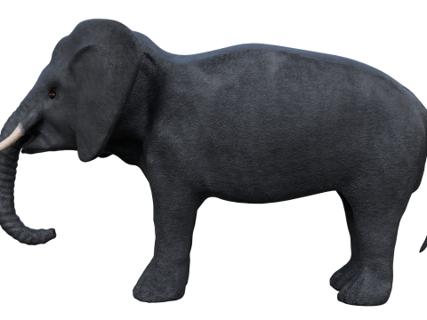 Elephant 3d Modelo 3D