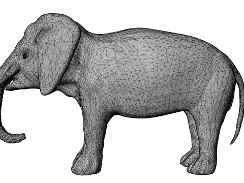 Elephant 3d Modelo 3D
