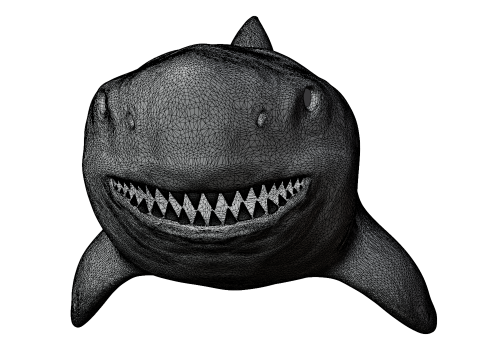Shark 3d Modelo 3D