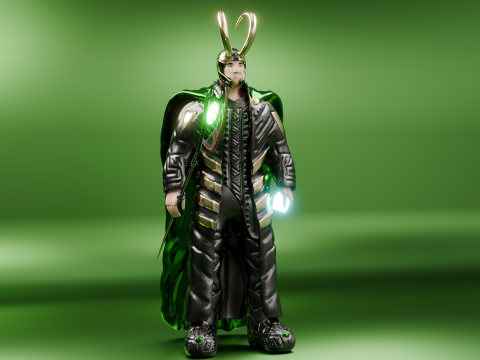 Loki 3d Model 3D