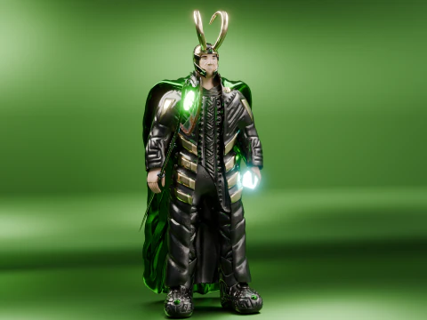 Локі 3d 3D Модель