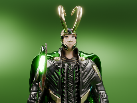 Loki 3d Model 3D