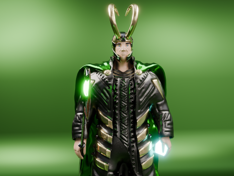 Loki 3d Model 3D