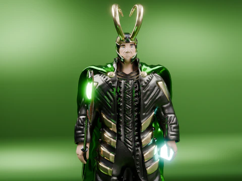 Локі 3d 3D Модель