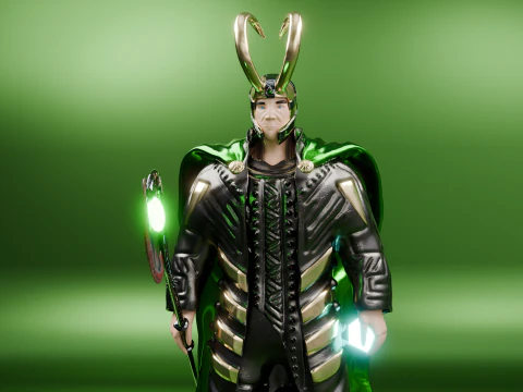 Локі 3d 3D Модель