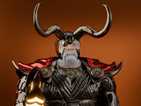 Odin 3d 3D Model