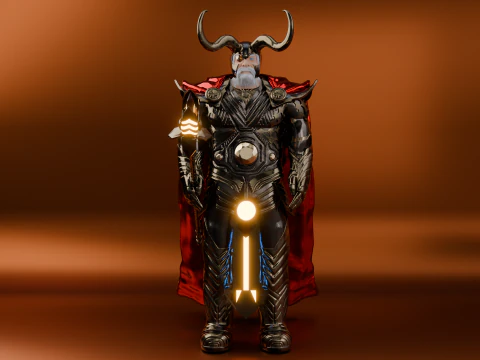 Odin 3d 3D Model