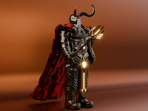 Odin 3d 3D Model