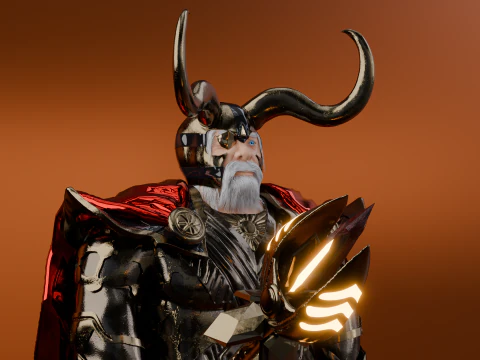 Odin 3d 3D Model