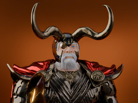 Odin 3d 3D Model
