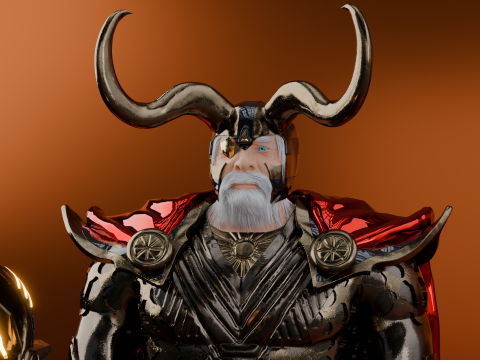 Odin 3d 3Dモデル