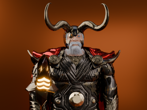 Odin 3d 3Dモデル