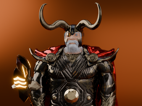 Odin 3d 3Dモデル