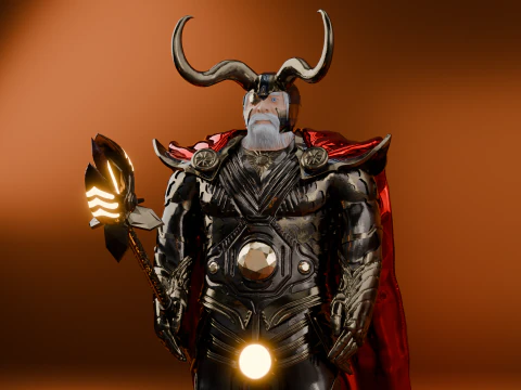 Odin 3d 3D Model