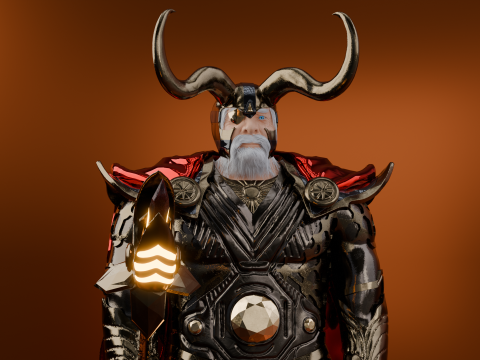 Odin 3d 3Dモデル