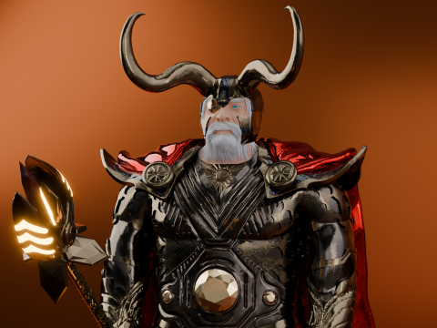 Odin 3d 3Dモデル