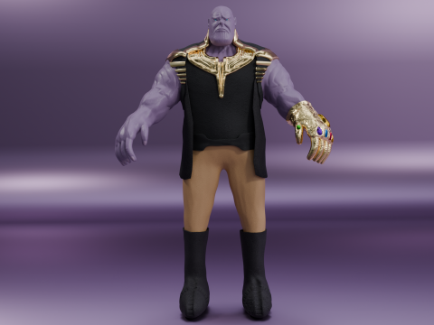 Thanos 3d 3D Model