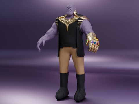 Thanos 3d 3D Model