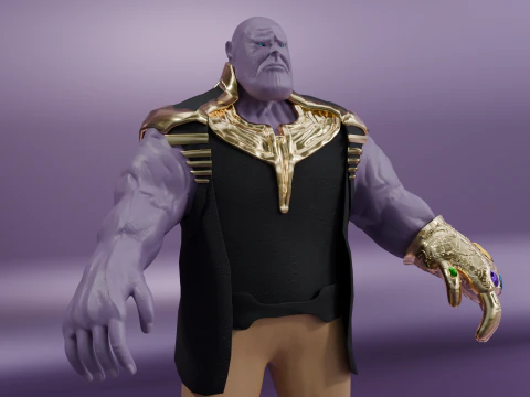 Thanos 3d 3D Model