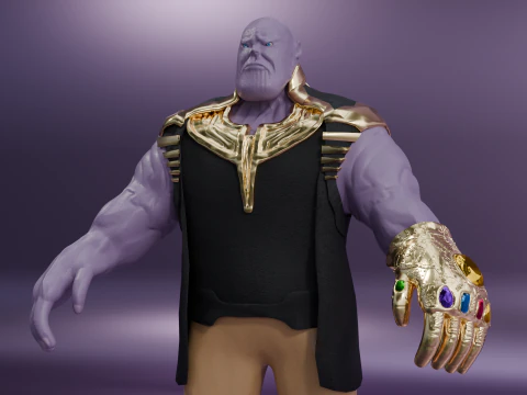 Thanos 3d 3D Model