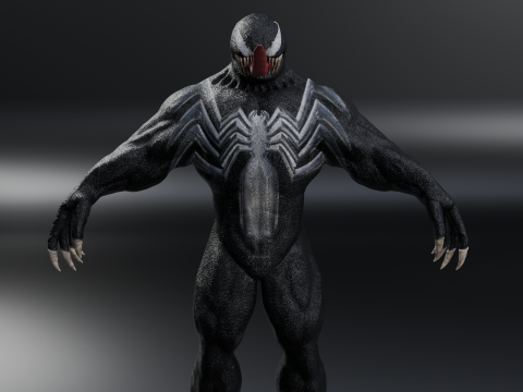 Venom 3d 3Dモデル