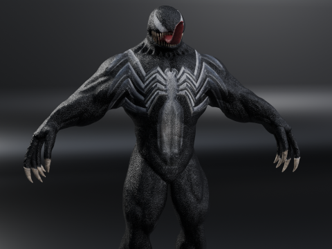 Venom 3d 3Dモデル