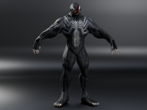 Venom 3d 3Dモデル