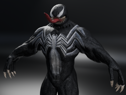 Venom 3d 3Dモデル
