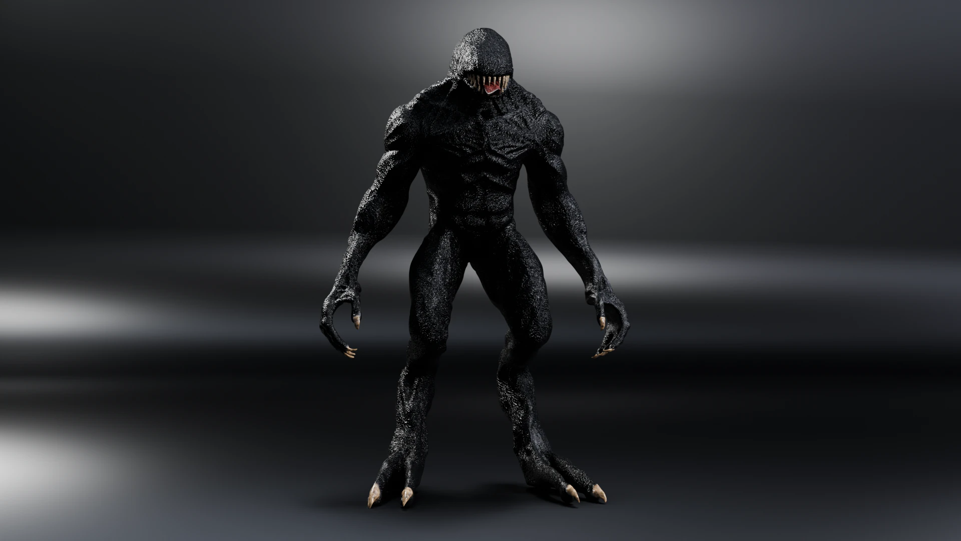 Alien 3d 3D Model .c4d .max .obj .3ds .fbx .stl .blend 