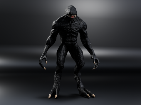 Alien 3d 3D-Modell