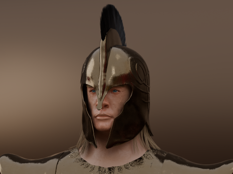 Achilles 3d Model 3D
