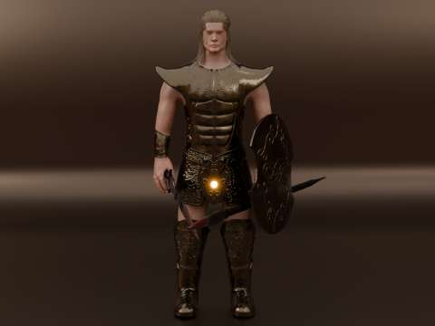 Achilles 3d Model 3D