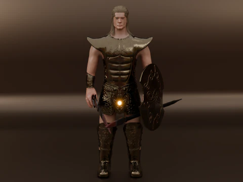 Achilles 3d 3D Model