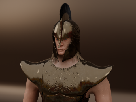 Achilles 3d Model 3D