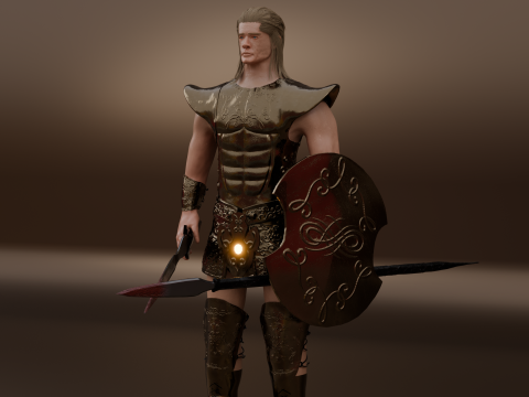 Achilles 3d Model 3D
