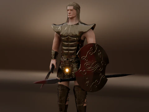 Achilles 3d 3D Model