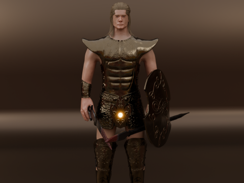Achilles 3d Model 3D