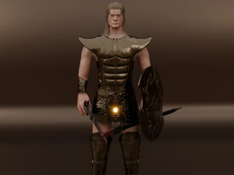 Achilles 3d 3D Model