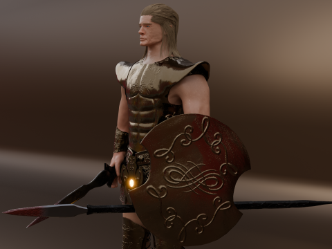 Achilles 3d Model 3D